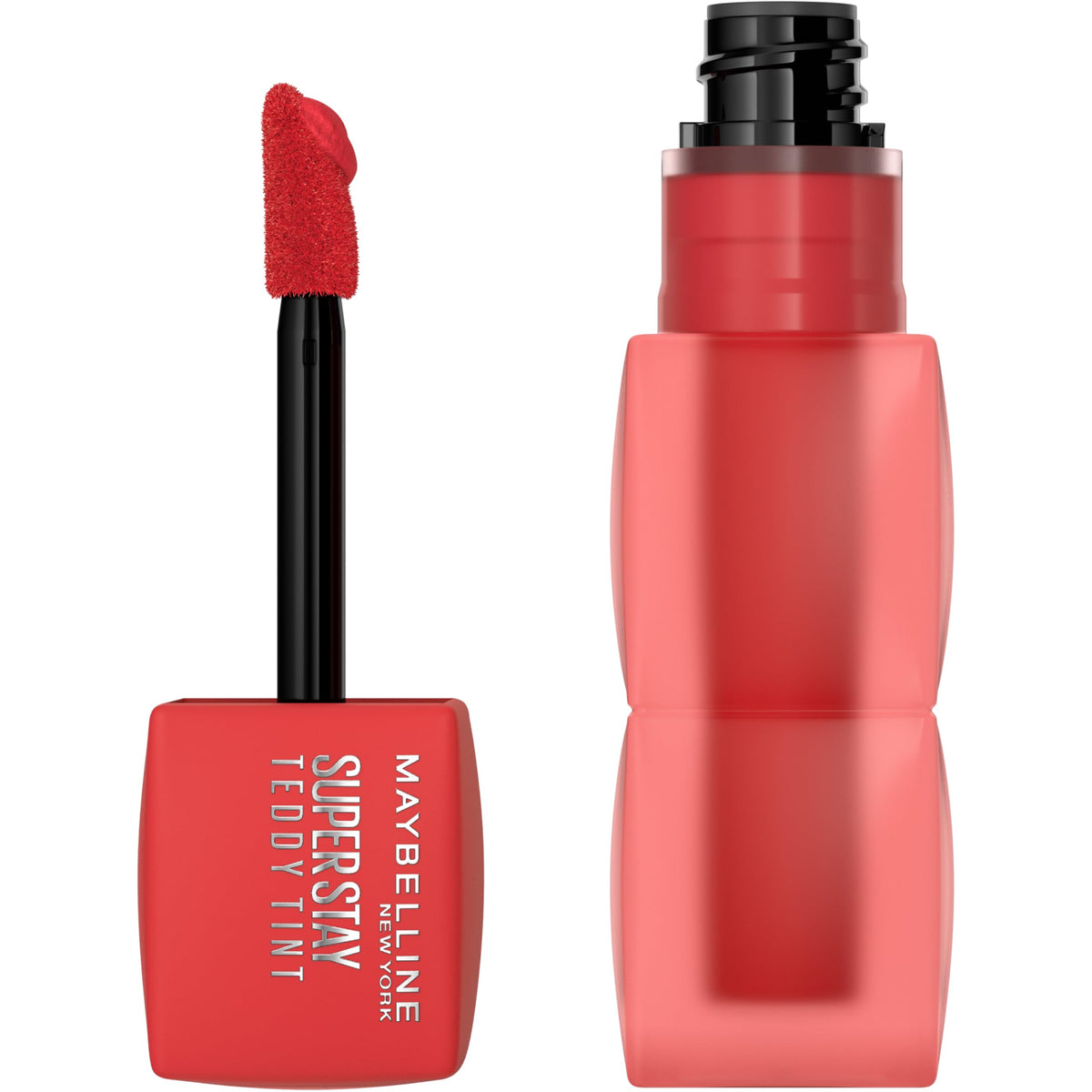 maybelline front packaging showing tint tube and shade Coquettish benefit easy identification