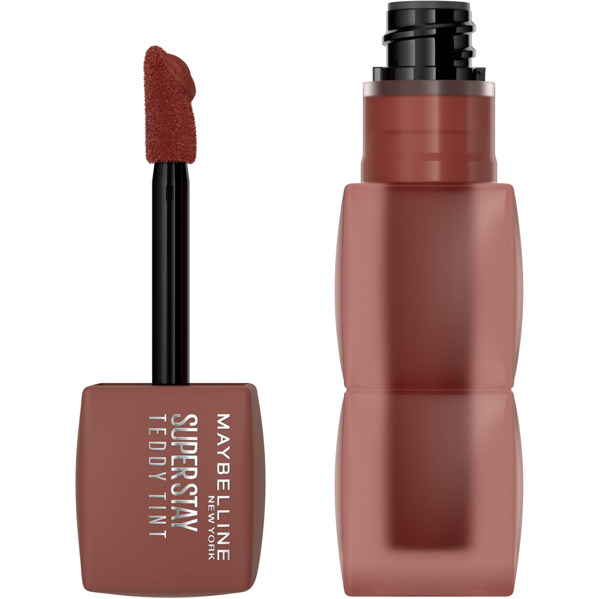 Maybelline Super Stay Teddy front packaging showing product and shade