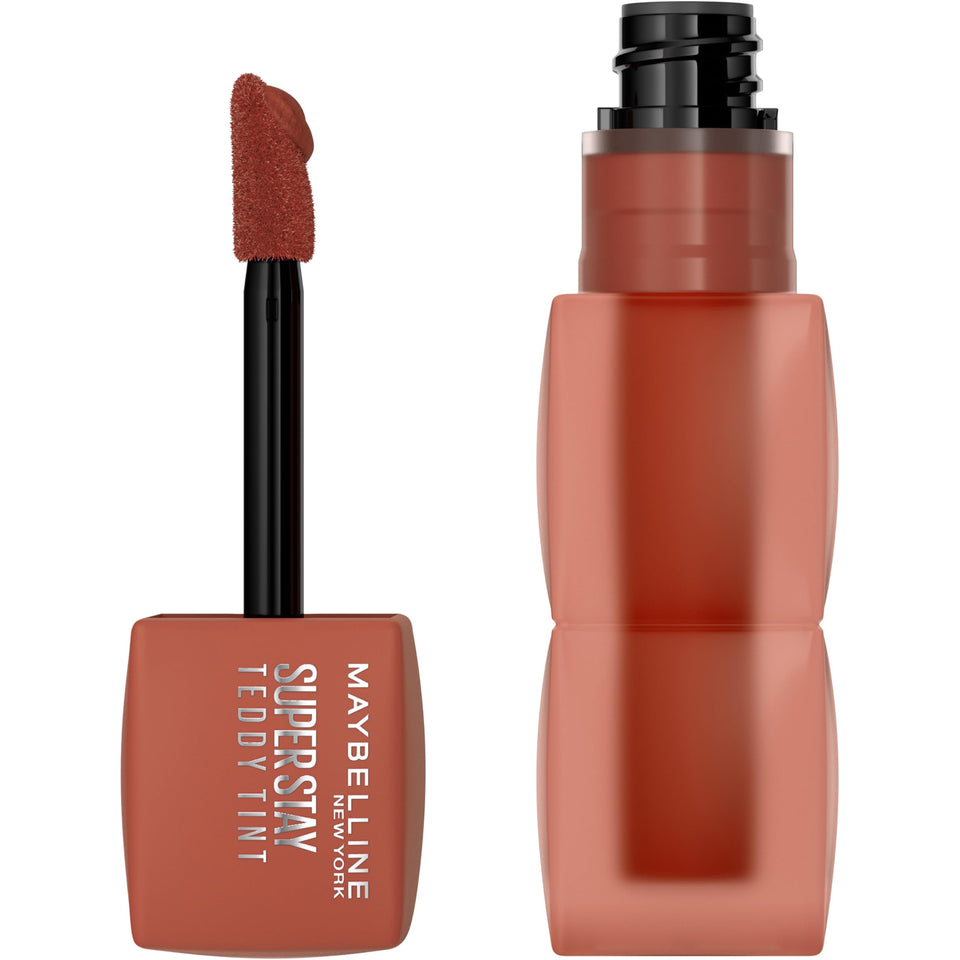 MAYBELLINE Super Stay Teddy front packaging showing product and shade name for easy selection