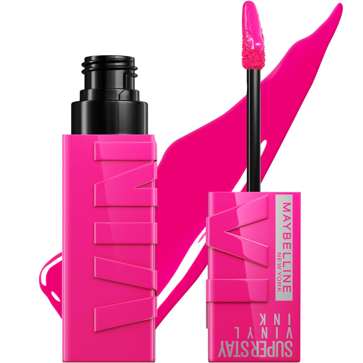 MAYBELLINE front packaging showing product name and compact size for easy storage