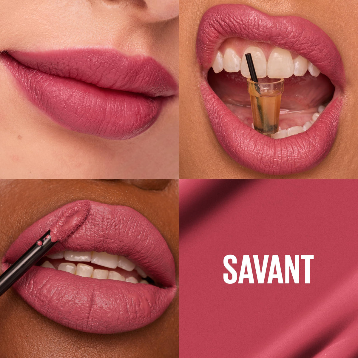 Maybelline Super Stay Matte Ink arrow applicator close-up for precise, clean lip lines