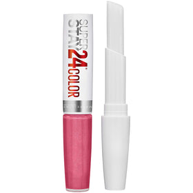 Maybelline model evening look demonstrating vivid long-wear benefit