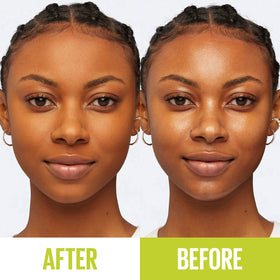Maybelline puff applying product demonstrating quick, even coverage