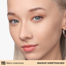 MAYBELLINE swatches of several shades on arm to help choose the right match quickly