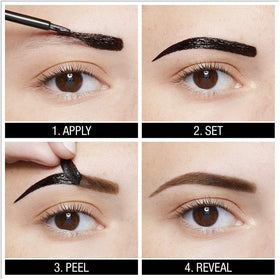 Maybelline product held in hand showing size and travel-friendly benefit