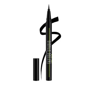 Maybelline Tattoo Studio front packaging showing matte black pen and logo, bold pigment promise