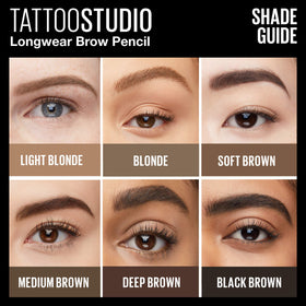 MAYBELLINE back label view showing product information and wear claims