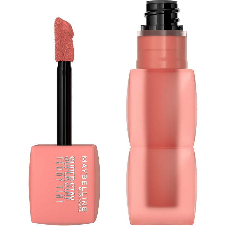 Maybelline Super Stay Teddy front packaging shows product and shade