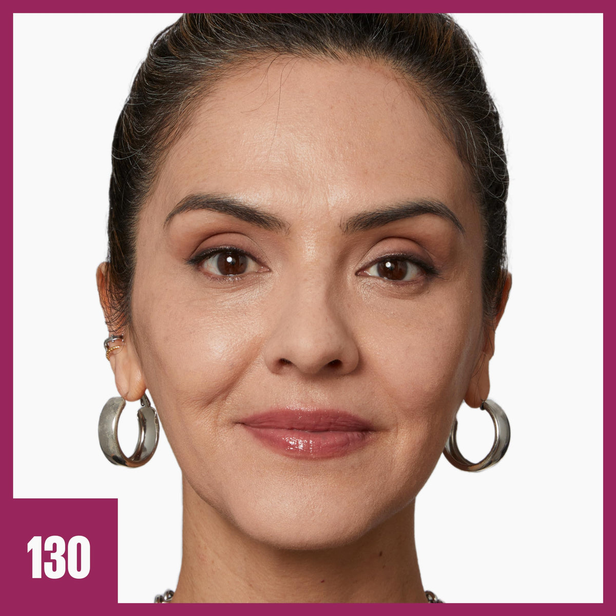 Maybelline foundation texture close-up highlighting smooth finish