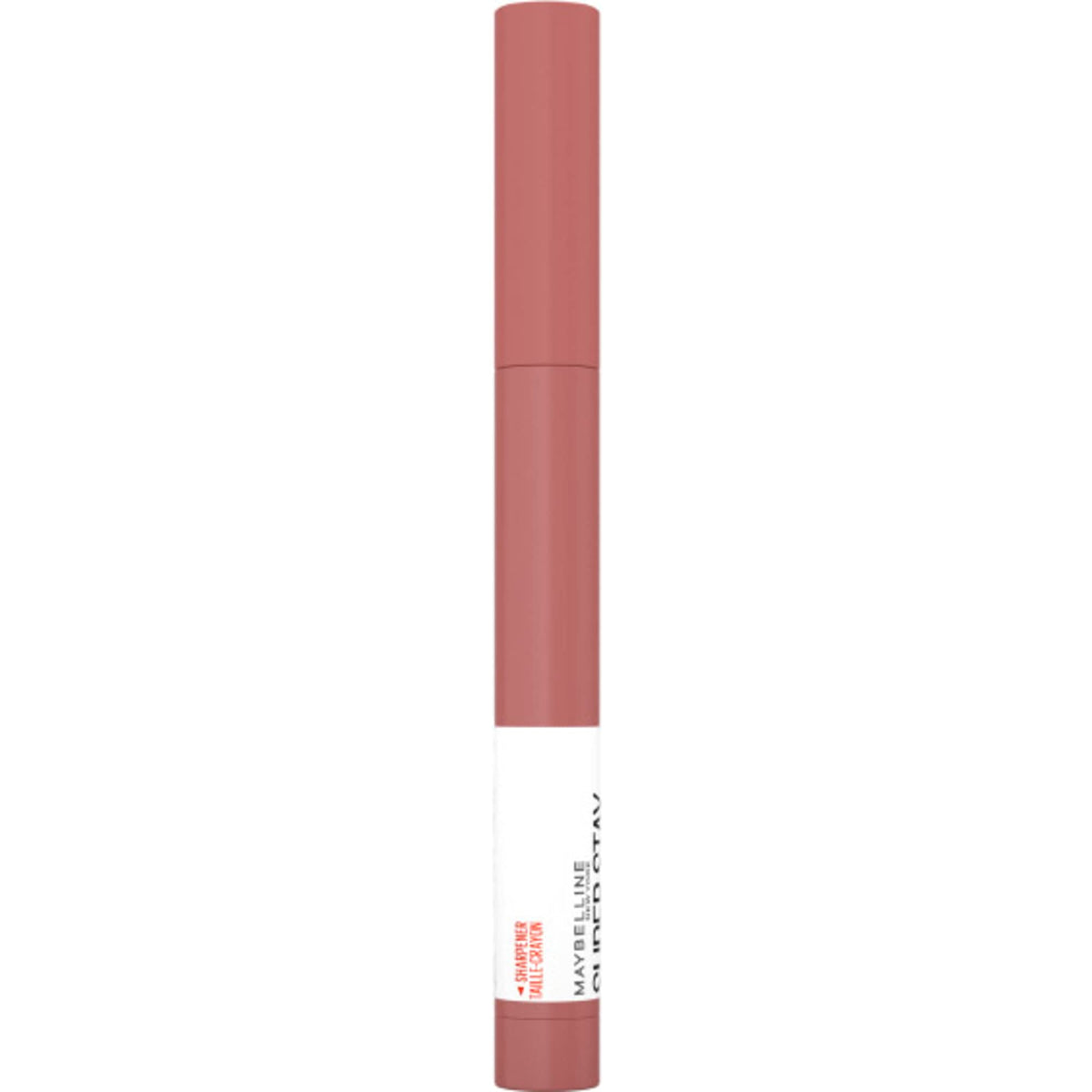MAYBELLINE texture close-up illustrating matte finish and smooth glide