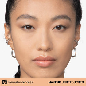 Maybelline texture swatch showing silky, buildable formula for smooth finish