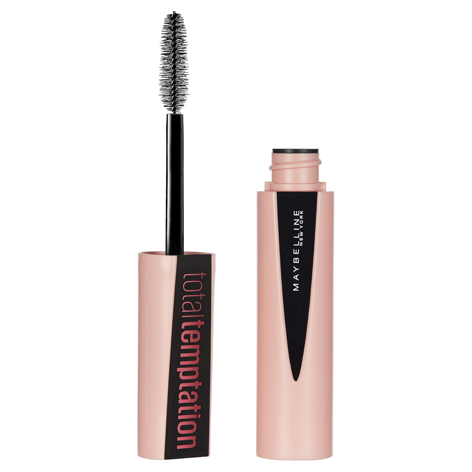 Maybelline Total Temptation front packaging shows product and shade for instant recognition and purchase confidence