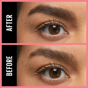 MAYBELLINE teardrop tip close-up creating precise hair-like strokes benefit definition