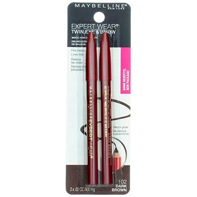 Maybelline pencils inside a makeup bag for on-the-go touch-ups and portability