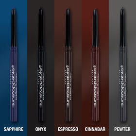 MAYBELLINE pencil in hand showing size and easy twist-up control