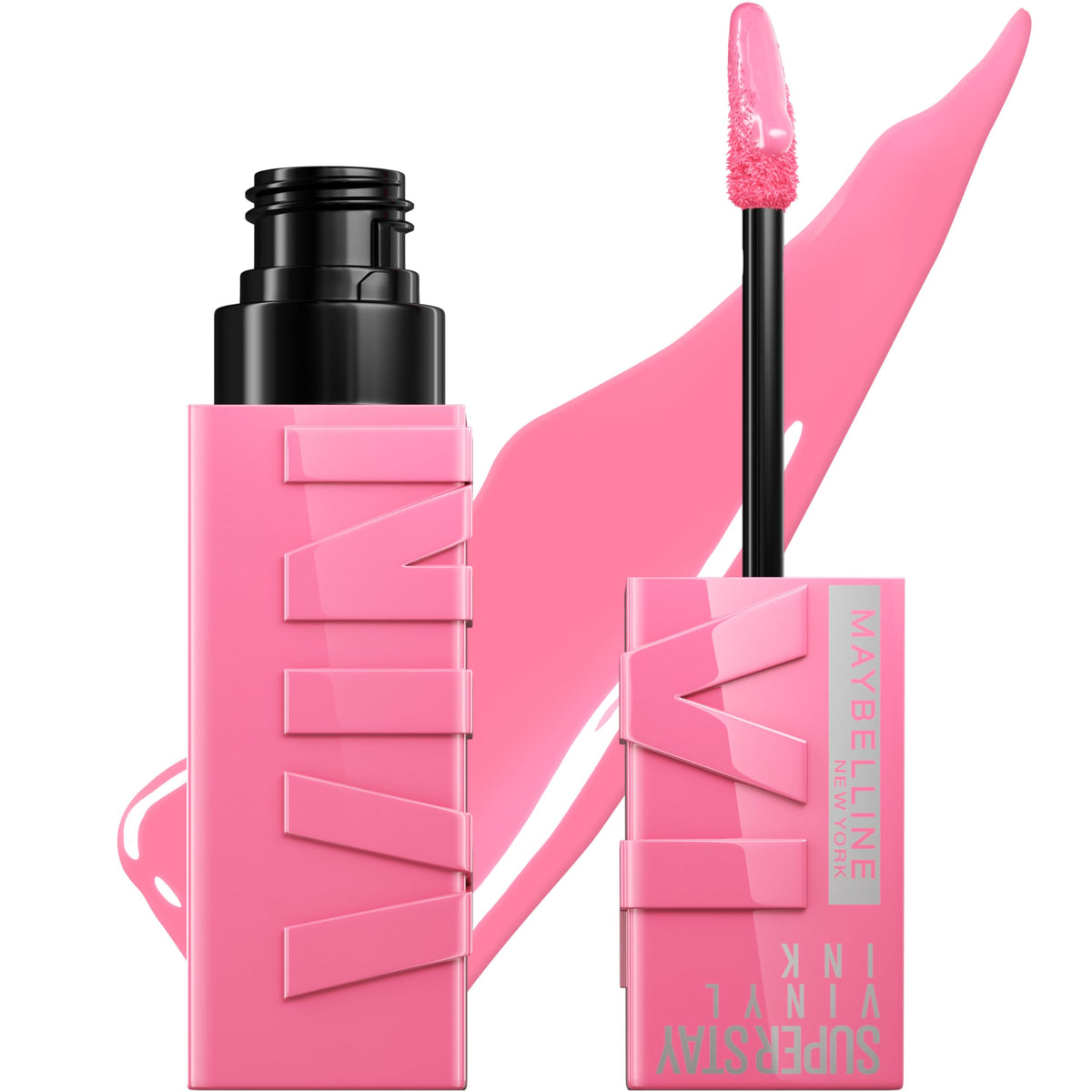 MAYBELLINE Upbeat front packaging showing shade and glossy finish benefit
