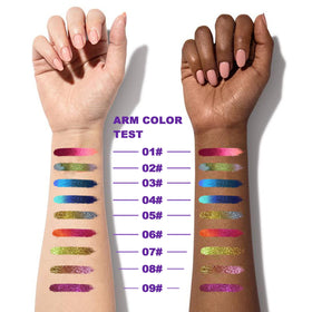 Maydear chameleon scale and cap label showing product size and brand information