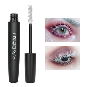 Maydear white mascara front packaging showing product and benefits