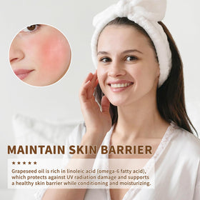 MAYJAM being applied to hair ends to smooth frizz and add shine