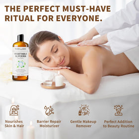 MAYJAM label detail highlighting 100% vegetable glycerine purity
