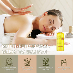 MAYJAM bottle in bathroom lifestyle setting conveying daily body care ritual