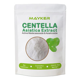 MAYKER front packaging showing sealed pouch and premium powder for clean formulations