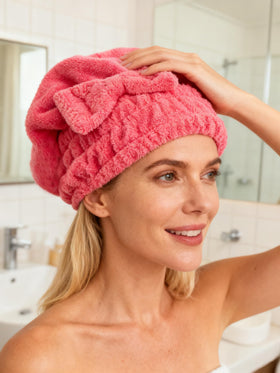 MAYOUTH bow-knot detail on turban showing secure, stylish closure for comfortable wear