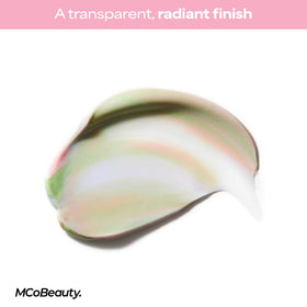 MCoBeauty worn under foundation showing smoother, even makeup base