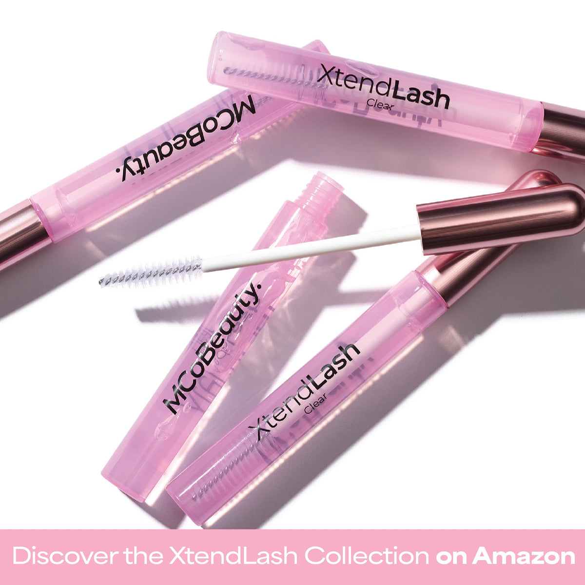 MCoBeauty used on brows displaying light hold and natural grooming benefit