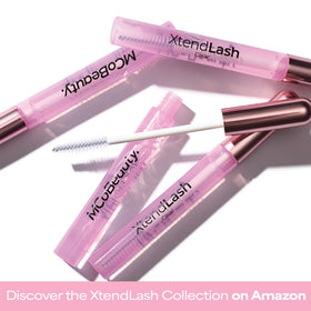 MCoBeauty used on brows displaying light hold and natural grooming benefit