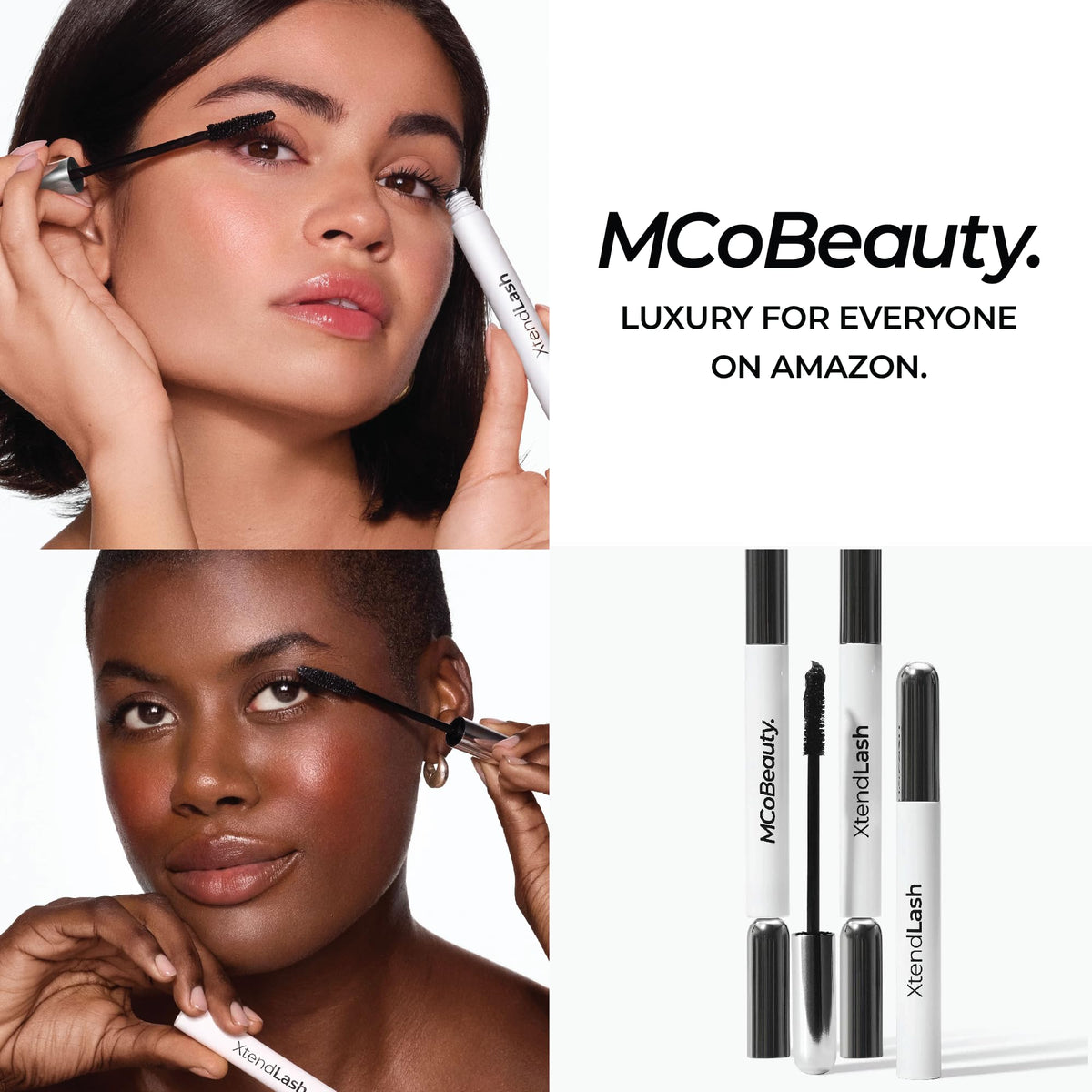 MCoBeauty XtendLash water resistance demo resisting smudging for longwear benefit