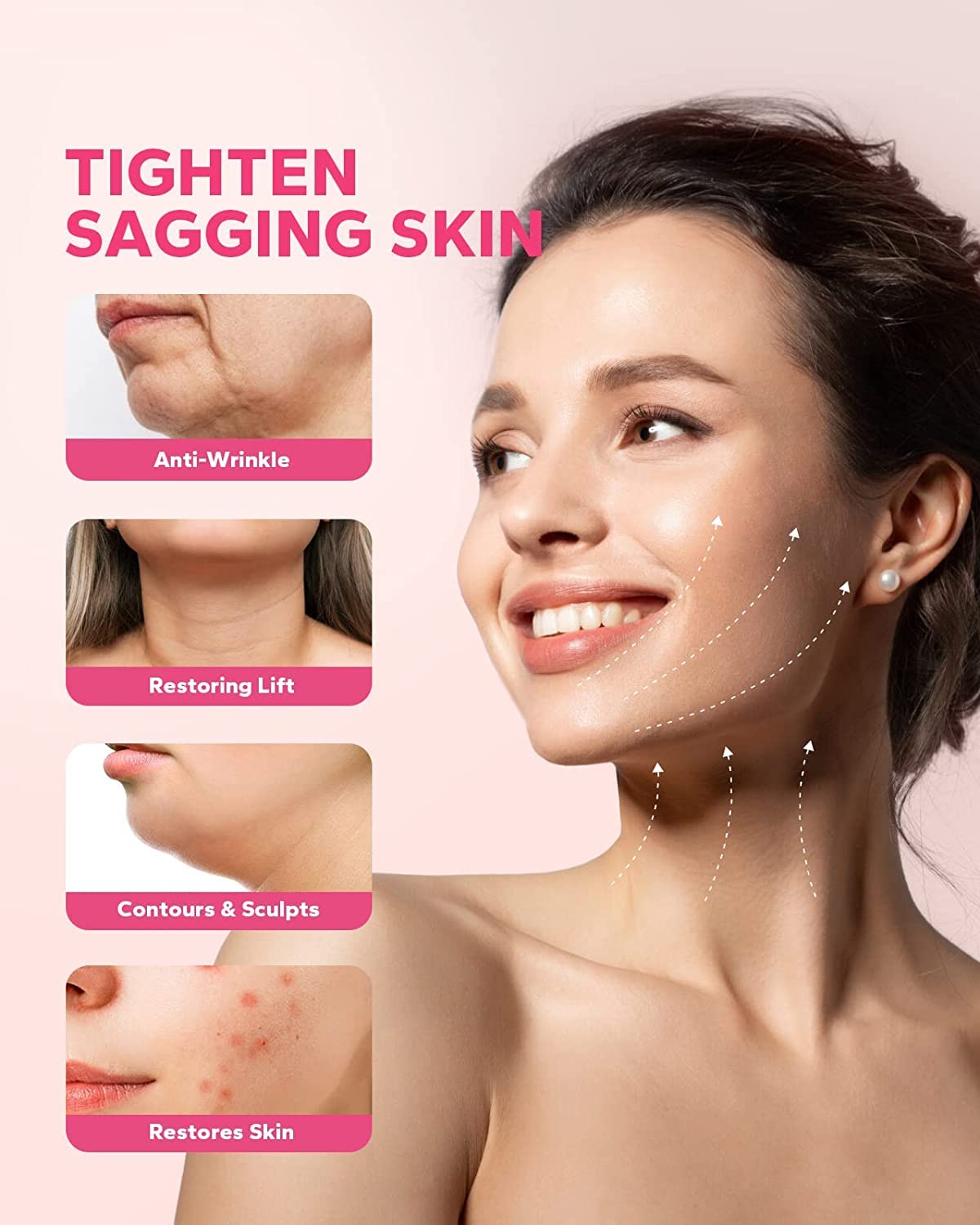 MCOMCE close-up hydrogel texture revealing smooth, adhesive surface for fit