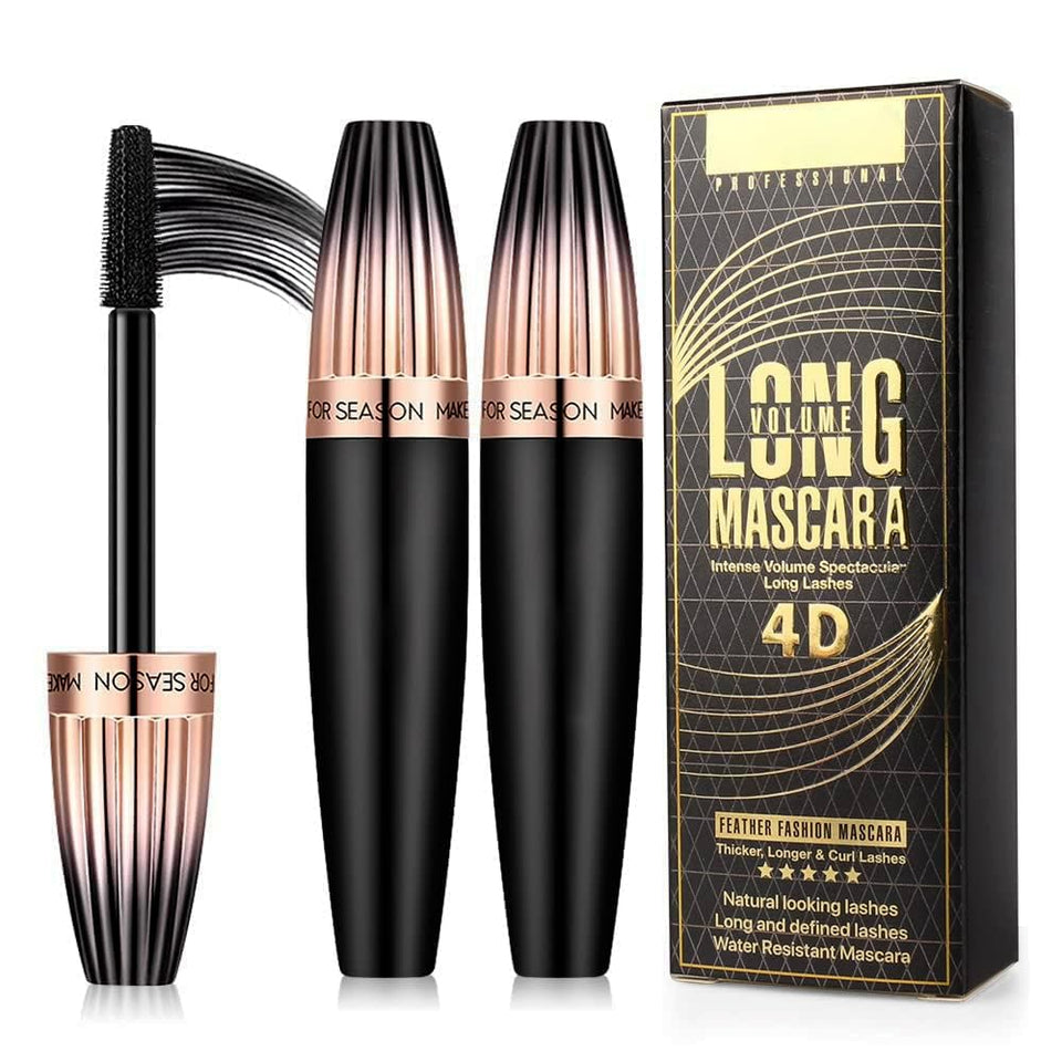 Mcukv front packaging showing two black mascara tubes for value