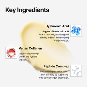 MDP Peptide 9 Bio Sunstick Pro ingredient label focusing on peptide enrichment and safe filters