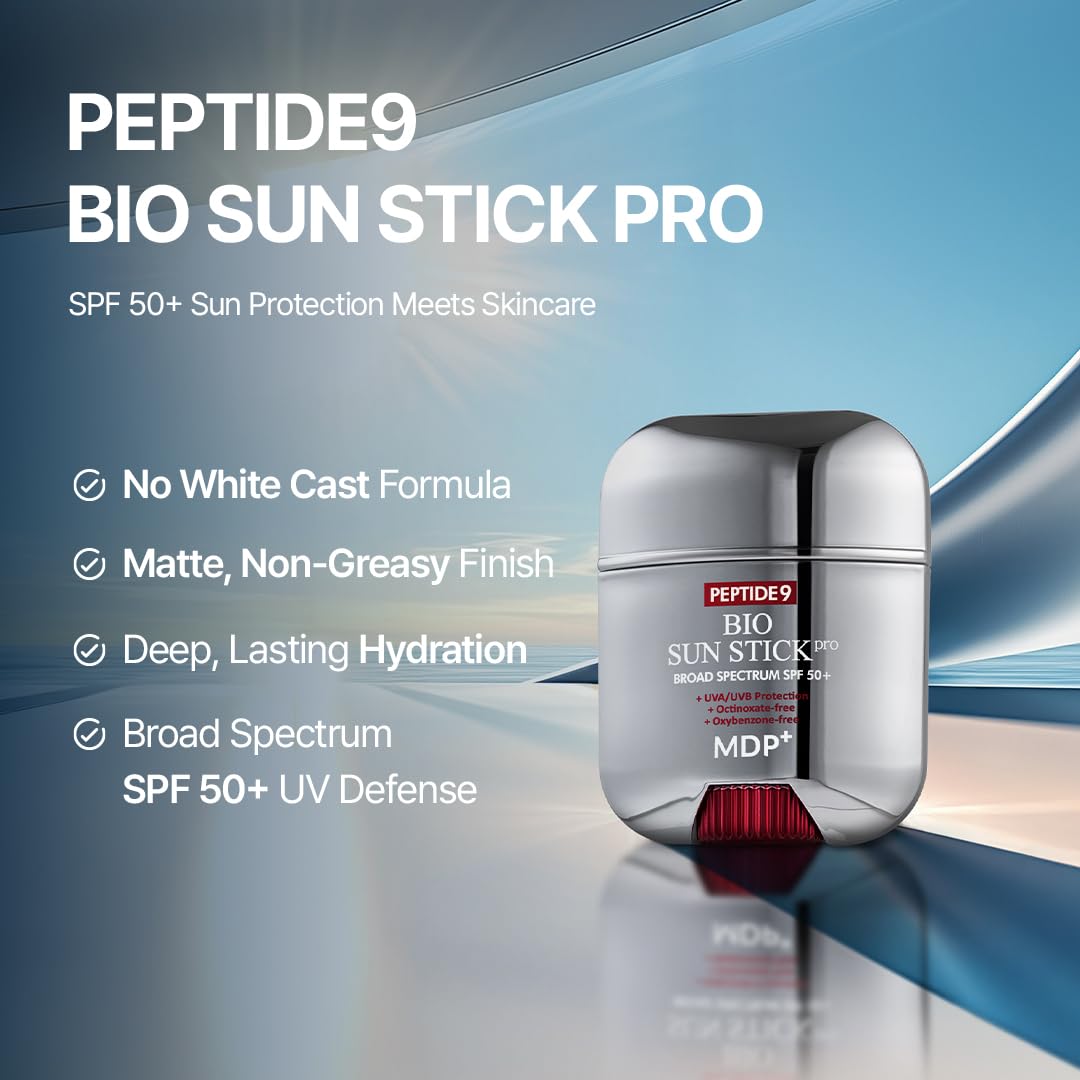 MDP Peptide 9 Bio Sunstick Pro twist-up stick revealed for precise, mess-free application