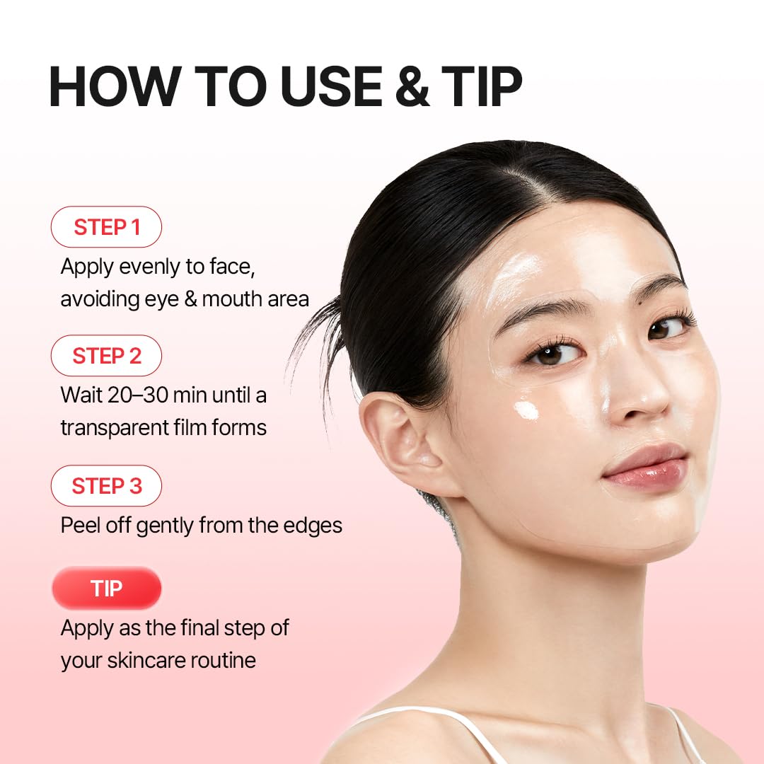 MDP before and after comparison showing improved skin smoothness and pore appearance