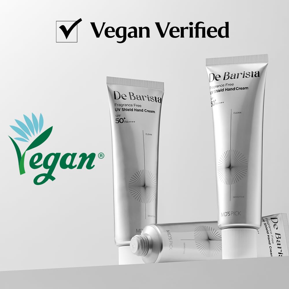 MD'S PICK label close-up highlighting vegan and fragrance-free benefit