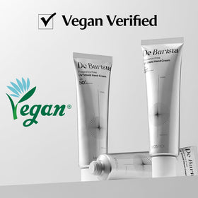 MD'S PICK label close-up highlighting vegan and fragrance-free benefit