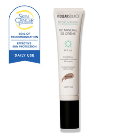 MDSolarSciences BB Crème whipped texture close-up showing blendable, matte finish