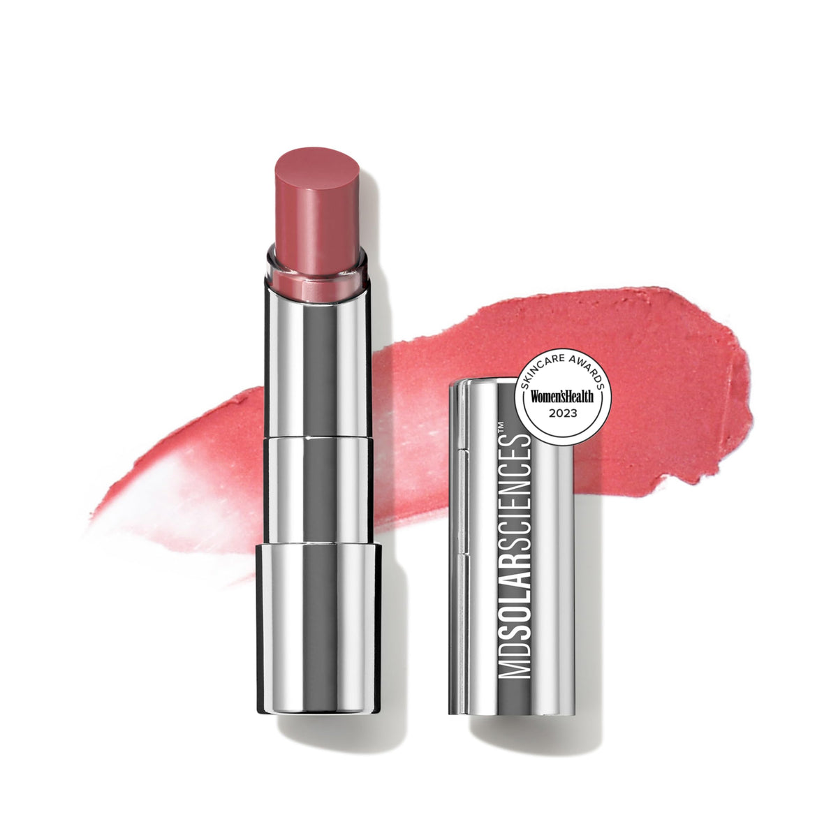 MDSolarSciences front compact tube showing blush shade and SPF 30 protection benefit