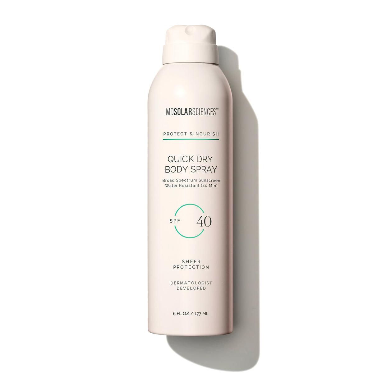 MDSolarSciences front packaging showing SPF 40 protection and benefits