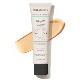 MDSolarSciences front packaging showing SPF 50 and lightweight protection