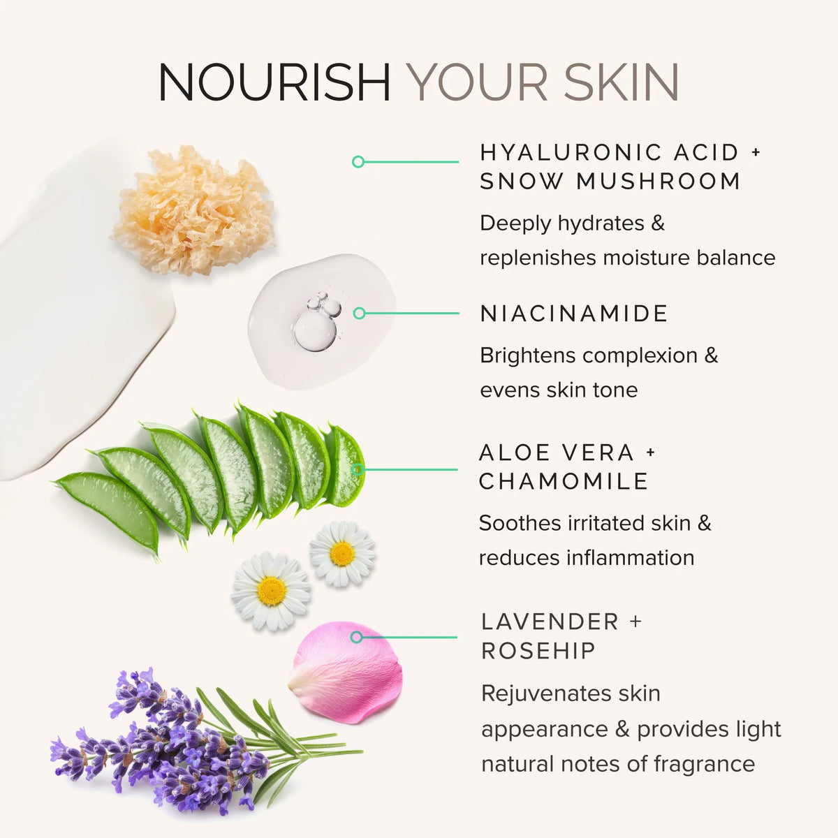 MDSolarSciences ingredient display with vitamin C and niacinamide boosting brightness
