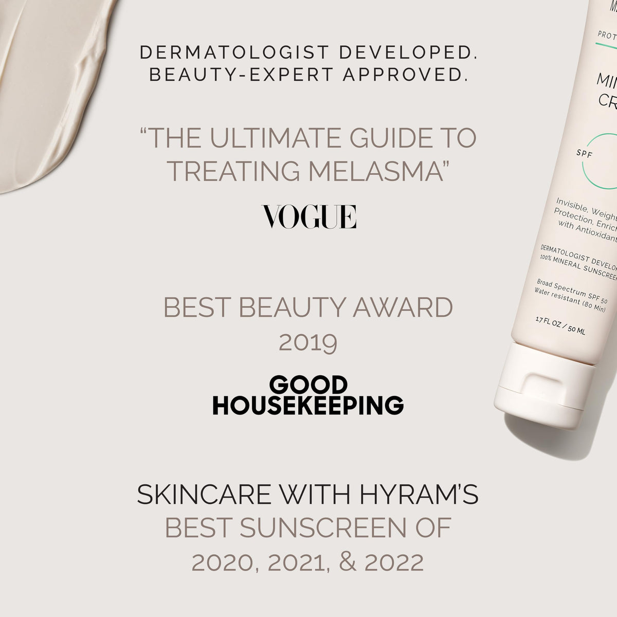 MDSolarSciences applied under foundation showing smooth makeup base benefit