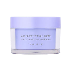 Meaningful Beauty jar front view showing elegant packaging and overnight repair benefit