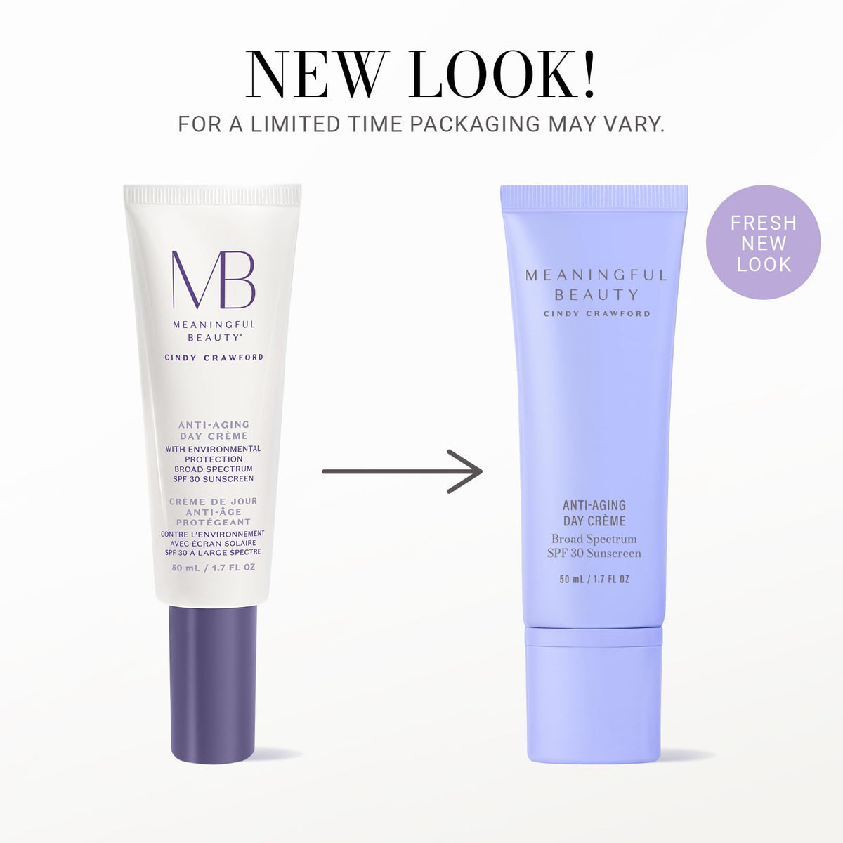 Meaningful Beauty Beyond cream texture close-up highlighting lightweight hydration
