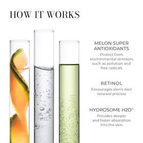 Meaningful Beauty creamy cleanser texture close-up for gentle hydration