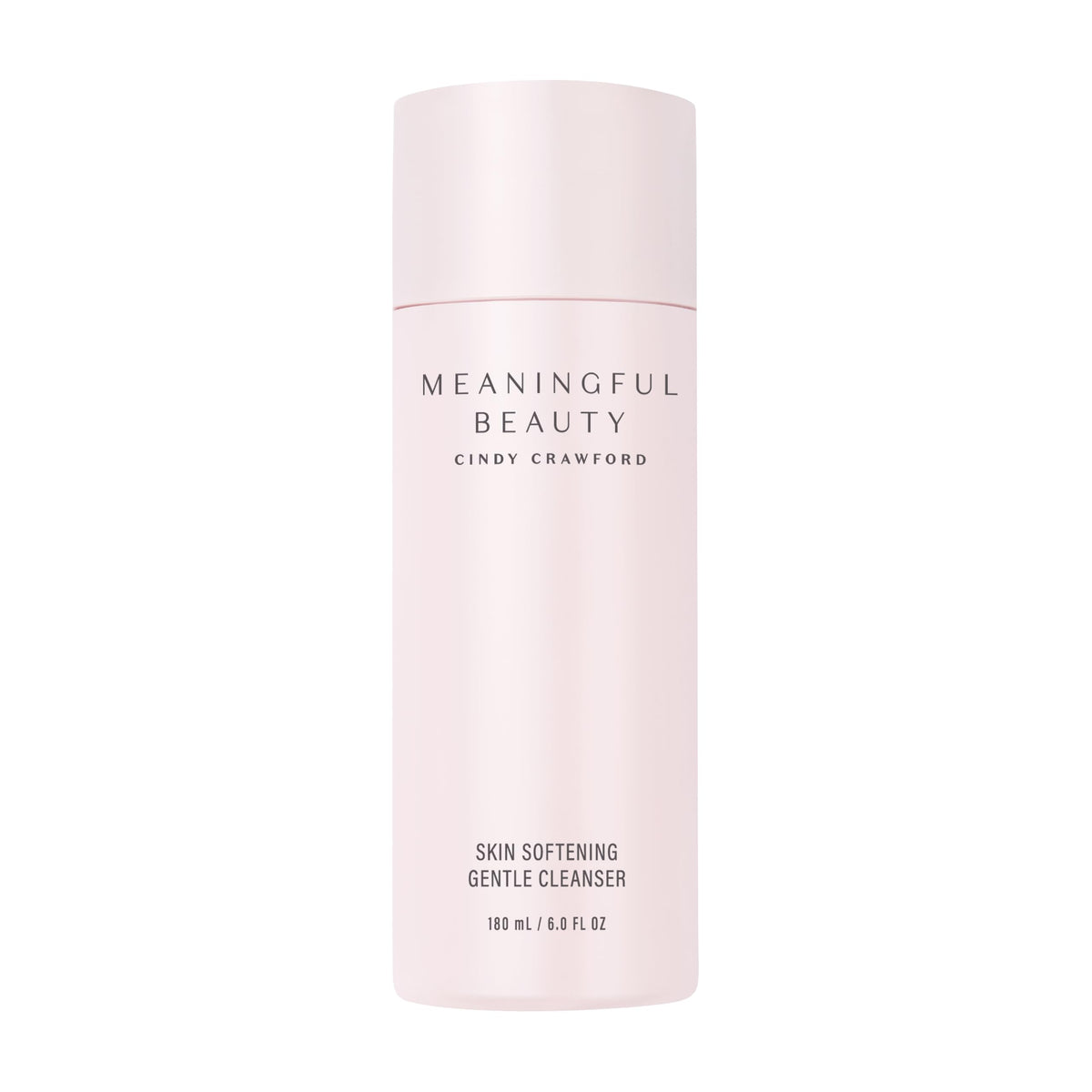 Meaningful Beauty front packaging showing cleanser benefits and 6 fl oz size
