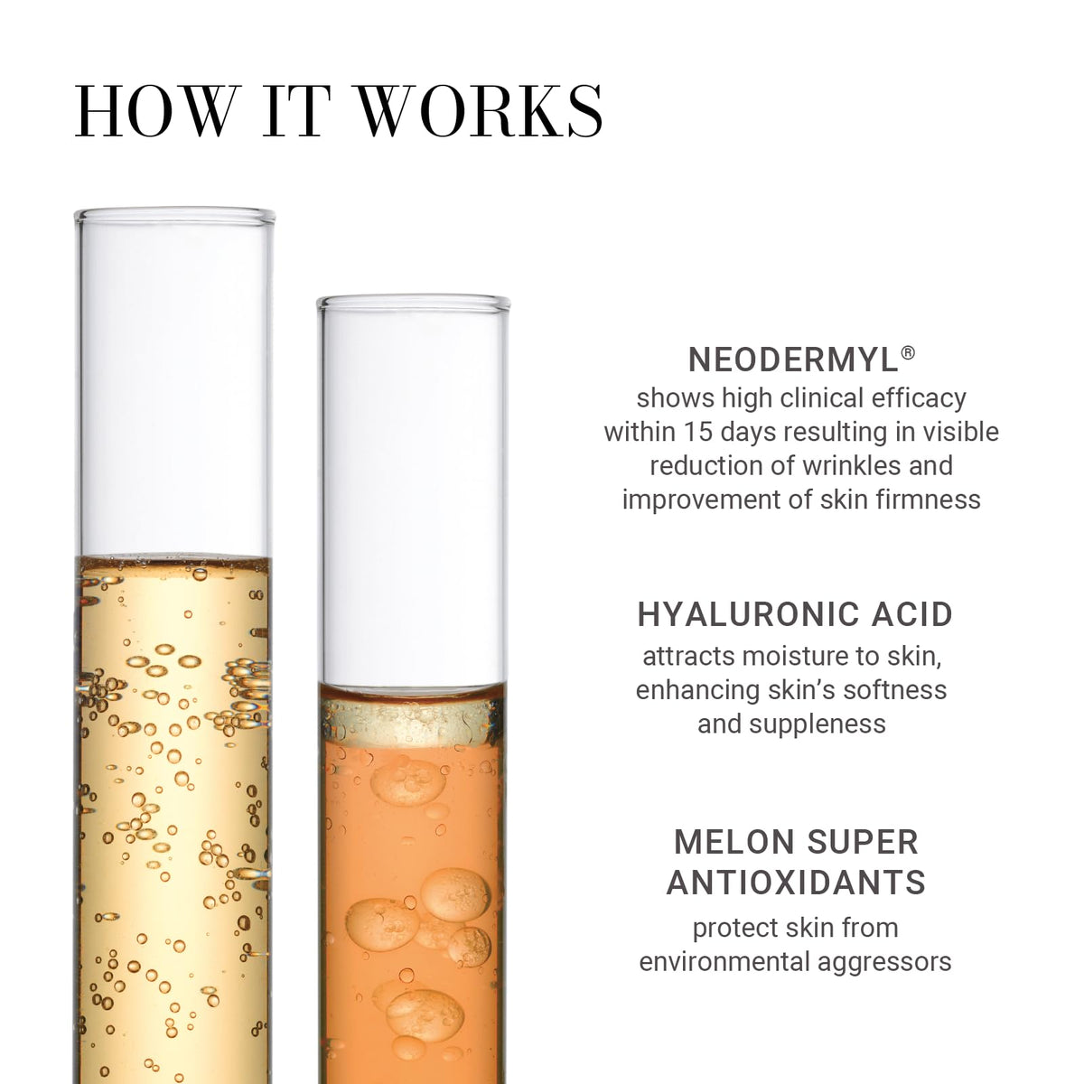 Meaningful Beauty ingredient label with melon extract callout benefit: hydrating boost