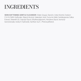 Meaningful Beauty ingredients label detail highlighting melon leaf stem cell tech